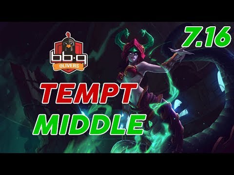 bbq OLIVERS Tempt Cassiopeia Mid Patch 7.16