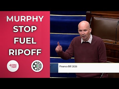 Paul Murphy: End the Fuel Ripoff - Free Buses & Price Caps