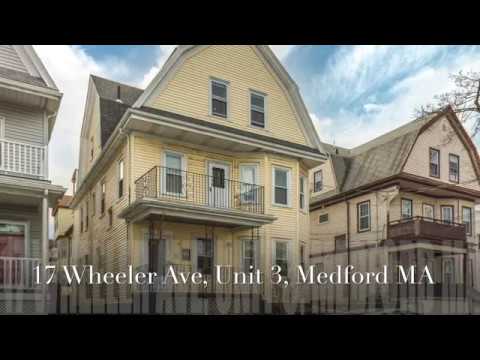 17 Wheeler Ave, Unit 3, Medford MA -  Peter J. Skambas - Tel 978 551 0767