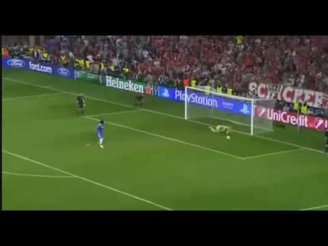 Lukaku MISS PENALTY Bayern vs Chelsea (30/08/2013)
