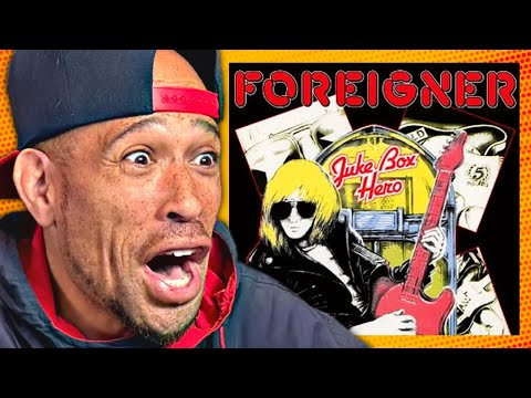 Rapper FIRST time REACTION to FOREIGNER Juke Box Hero!! This is a BANGER...