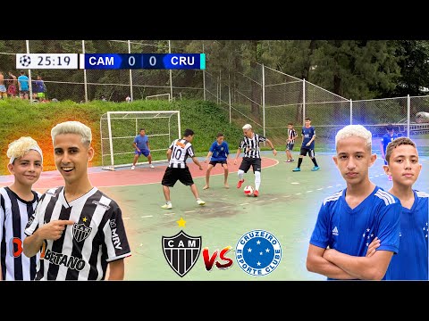 ATLÉTICO-MG x CRUISE WHO IS THE BEST?! 5 x 5 SOCCER CHALLENGES GAME ‹ Rikinho ›