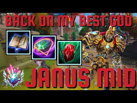 BACK IN MY BEST GOD - Janus Mid Smite 2 Gameplay