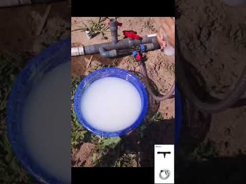 Plastic irrigation header assembly