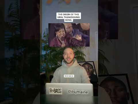 The Origin Of This Viral Thanksgiving Song: “I Got Beans Greens Potatoes Tomatoes” #shorts #funny