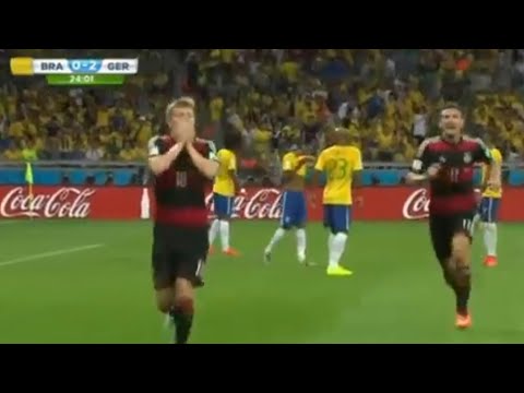 7:1 Brasilien vs. Deutschland 2014 WM