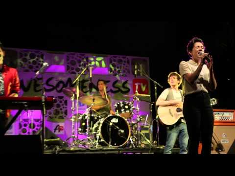 "Bring Me the Night" - Sam Tsui LIVE ft. Kina Grannis VIDCON 2015