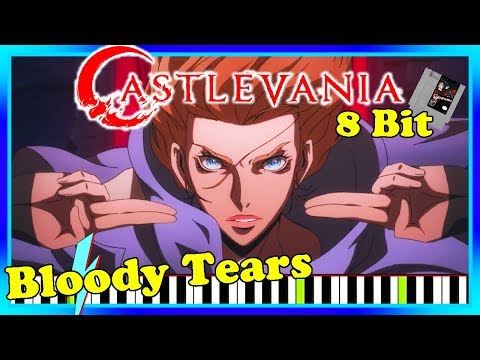 Castlevania Season 2 Bloody Tears 8 bit Cover.