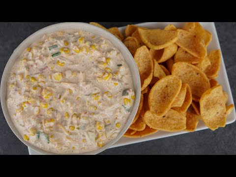 Easy Corn Dip Recipe | Pool Side Dip Recipe