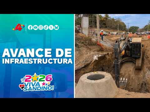 Avance del 21% en el paso a desnivel de Carretera Sur, Managua 🏗️🛣️