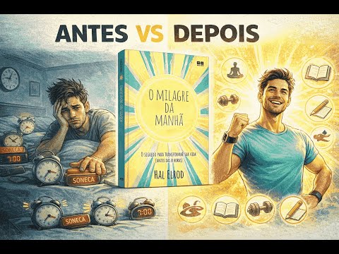 O RITUAL DE 6 PASSOS que os bilionários usam para ter sucesso | Resumo do livro O Milagre da Manhã