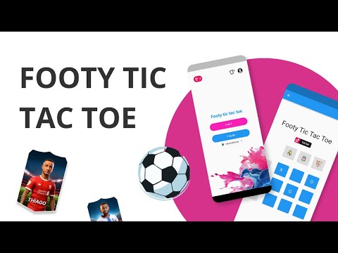 Footy tic tac toe