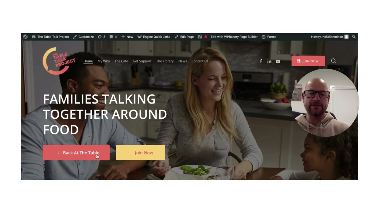 Changes to Back at the Table Tab