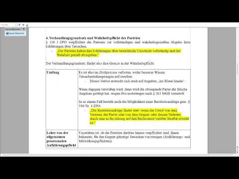 4. Procedural principles in the Code of Civil Procedure Part 2: Negotiation principle