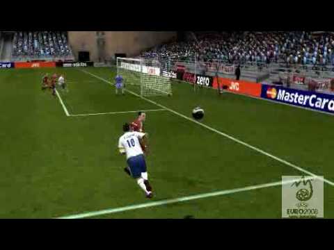 UEFA EURO 2008 (game) - Helstad bicycle kick - Latvia vs Norway