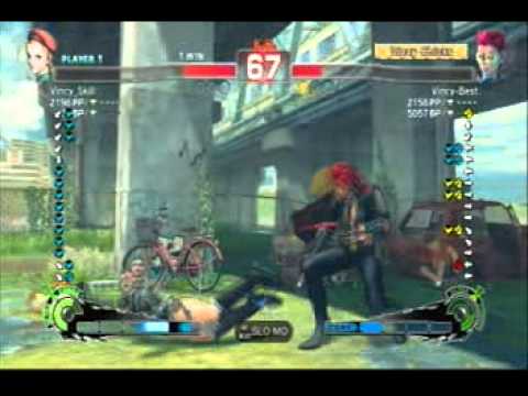 SSF4 AE 2012 VINCY-BEST VS VINCY_SKILL PT 1