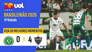 CHAPECOENSE 0 X 4 ATLÉTICO-MG | MELHORES MOMENTOS | BRASILEIRÃO