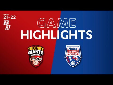 GAME HIGHLIGHTS | Telenet Giants Antwerp vs Limburg United