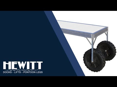 Installation of Screw Legs onto a Hewitt Classic Dock System Installation of Screw Legs onto a Hewitt Classic Dock System