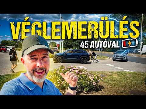 Hatótávteszt hőségben mindhalálig 45 villanyautóval