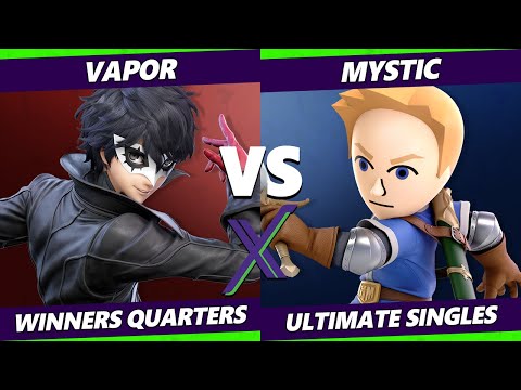 S@X 370 Online Winners Quarters - Vapor (Joker) Vs. Mystic (Mii Swordfighter) Smash Ultimate - SSBU