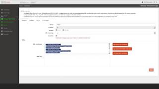 DSS Portal: Upload SSL Certificate