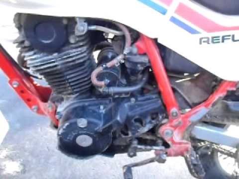 Thumbnail for 1986 Honda TLR200 Reflex Running and walkaround by Honda TLR200