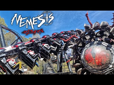 Nemesis Reborn [4K] Off-Ride Footage - Alton Towers