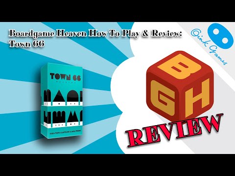 Boardgame Heaven How To Play & Review 177 - Town 66 (Oink Games)