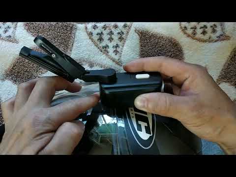 Стеклоочиститель для мотоциклетного шлема с Алиэкспресс. Дворник на шлем. Honda NC750X DTC. Часть 2.