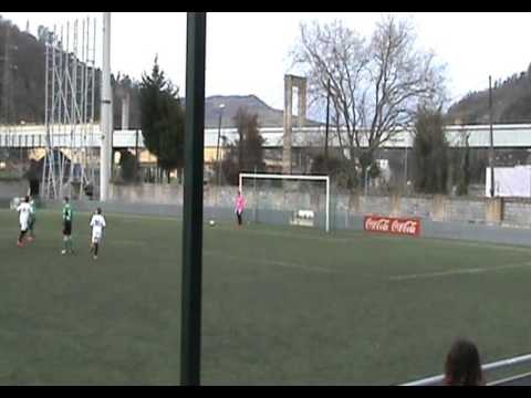 Gol del Infantil B del Caudal Deportivo