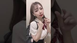 可愛すぎると話題なJK！？【tiktok】
