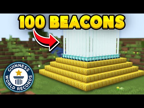 I Made 100 Beacons in Minecraft Hardcore