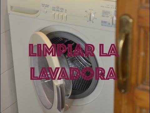 Limpiar lavadora con moho y óxido: guía en 4 pasos