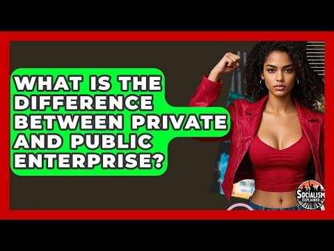 What Is The Difference Between Private And Public Enterprise? - Socialism Explained