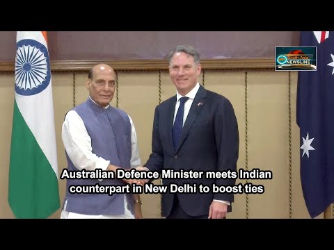 Australian Defence Minister meets Indian counterpart in New Delhi to boost ties
