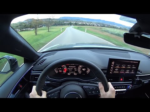 2020 Audi A5 Sportback 45 TDI quattro - short test drive | POV