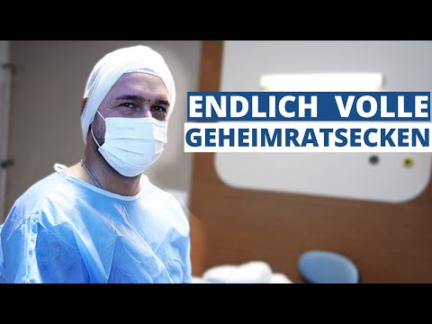 Haartransplantation gegen Geheimratsecken: Amadeus bekommt volles Haar!