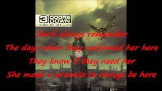 3 Doors Down - She is love / with lyrics