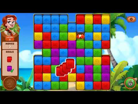 Lost Island Blast Adventure Level 3   No Boosters