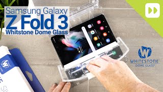 Whitestone Dome Glass Samsung Galaxy Z Fold 3 Screen Protector 2-Pack video