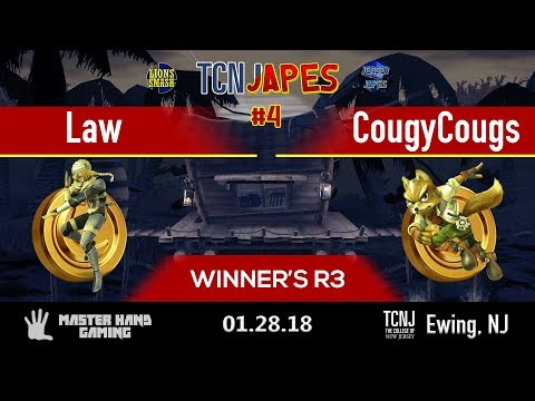 TCNJapes 4 - Law (Sheik) vs CougyCougs (Fox) - Winner's R3