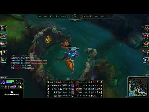 KCB LYNCAS KHA’ZIX VS FNC RAZORK GRAGAS JGL TRIPLE KILL DOMINATION   EUW CHALLENGER   PATCH 14 2