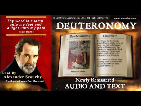 5 | Book of Deuteronomy | Read by Alexander Scourby | AUDIO & TEXT | FREE on YouTube | GOD IS LOVE!