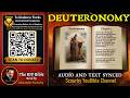 5 BOOK OF DEUTERONOMY Remembering The Covenant And Obeying God S Laws Read By Alexander Scourby