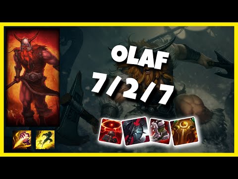 Olaf vs Elise KOREAN Challenger JUNGLE (7/2/7) - v10.24