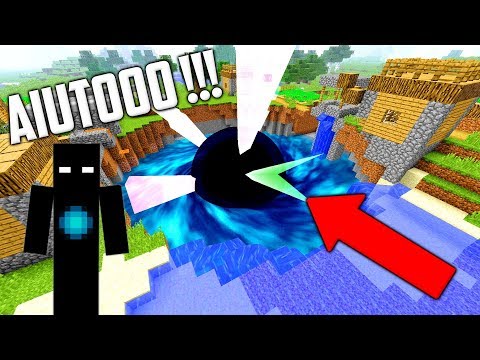 UN BUCO NERO DISTRUGGE IL VILLAGGIO !!! - Minecraft ITA