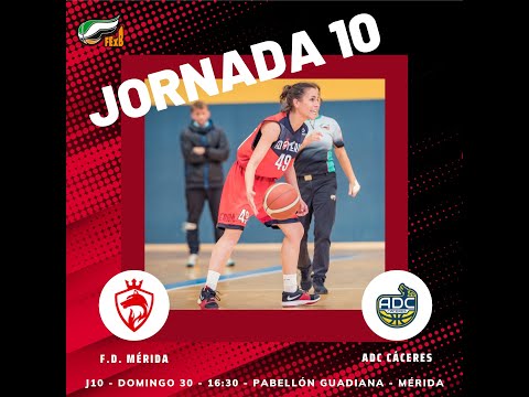 Temp. 21/22 - J10 - Mérida Femenino 46 vs ADC CÁCERES 66