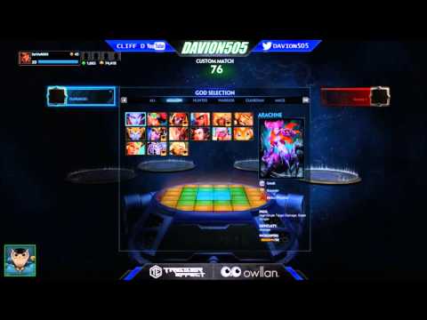 SMITE Xbox One - A quick look at the patch 3.6 god selection screen/grid