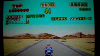 Super Hang On On Game Boy Advance. Gameplay & Commentary